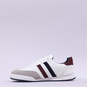 Tommy Bowe Twenty Three Casual Shoe - White Combi